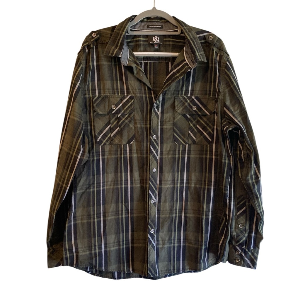 Rock & republic button down XL shirt